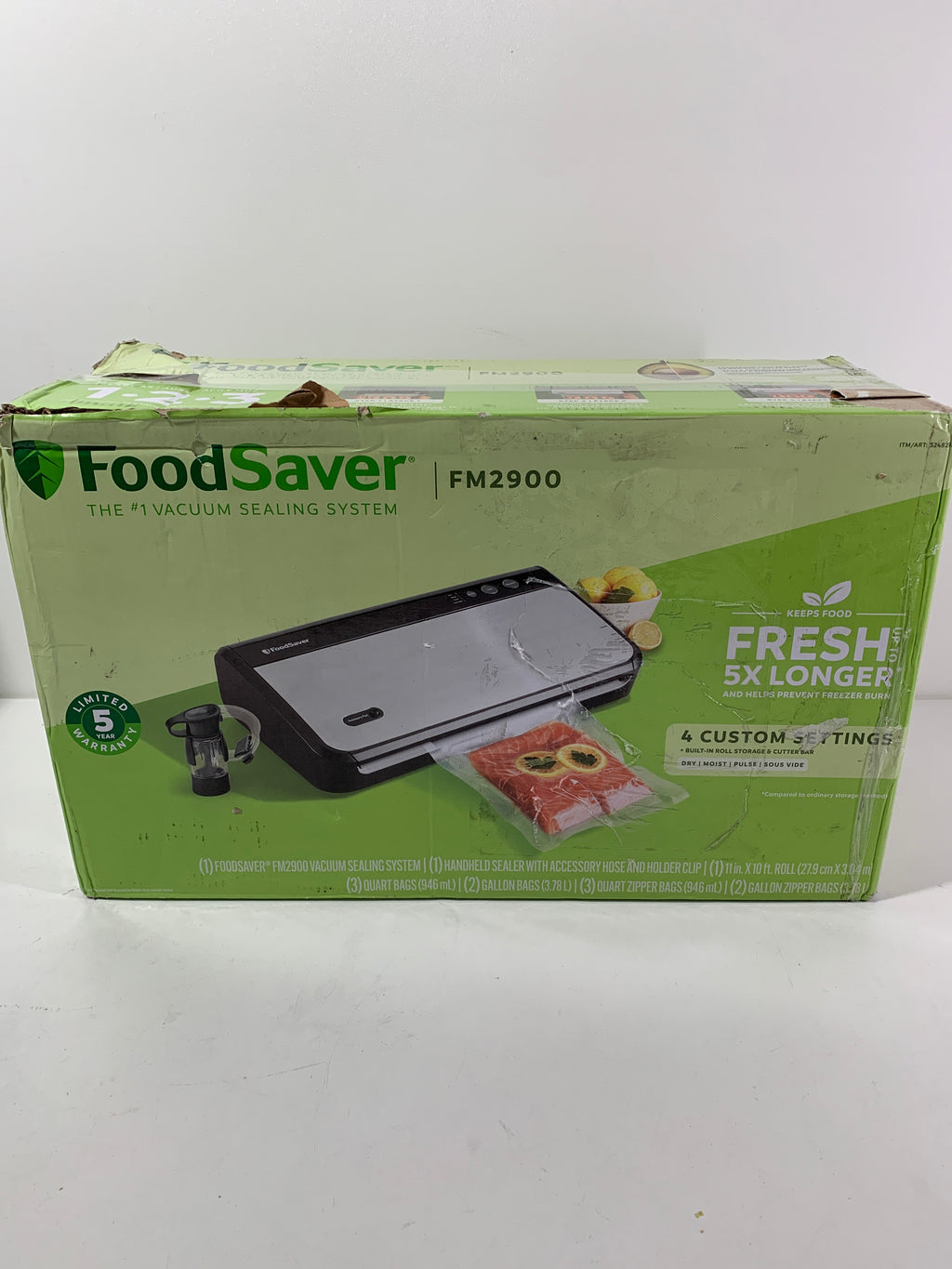 See Desc FoodSaver Vacuum Sealing System with Handheld Sealer Attachment - *Kitchen & Dining