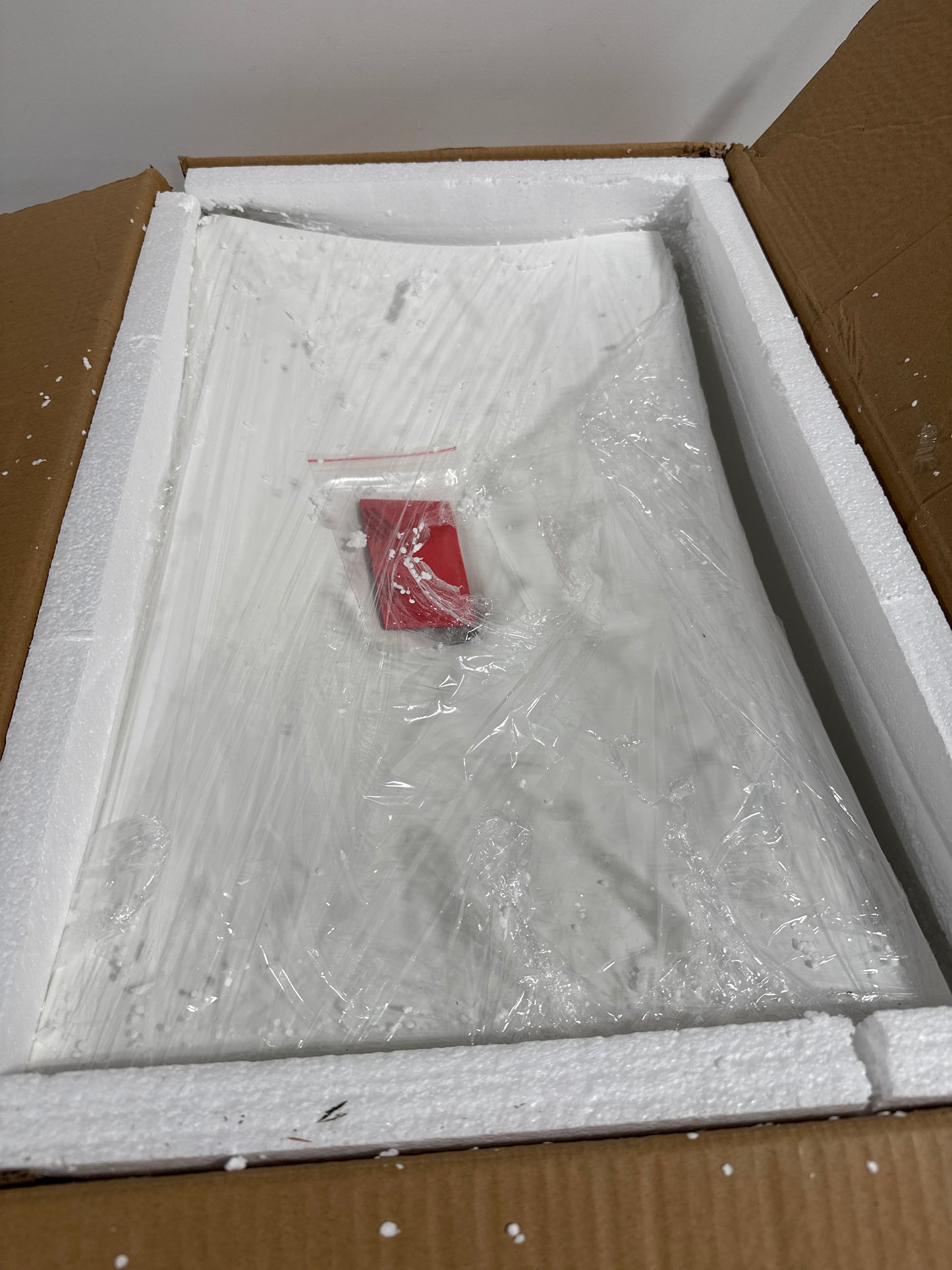 Signature Hardware 250926 Violette 26" Resin Vessel Bathroom Sink White