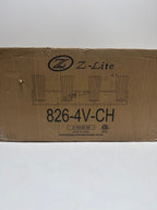 Z-Lite Titus 32 Inch Bath Vanity Light Titus - 826-4V-CH - Transitional