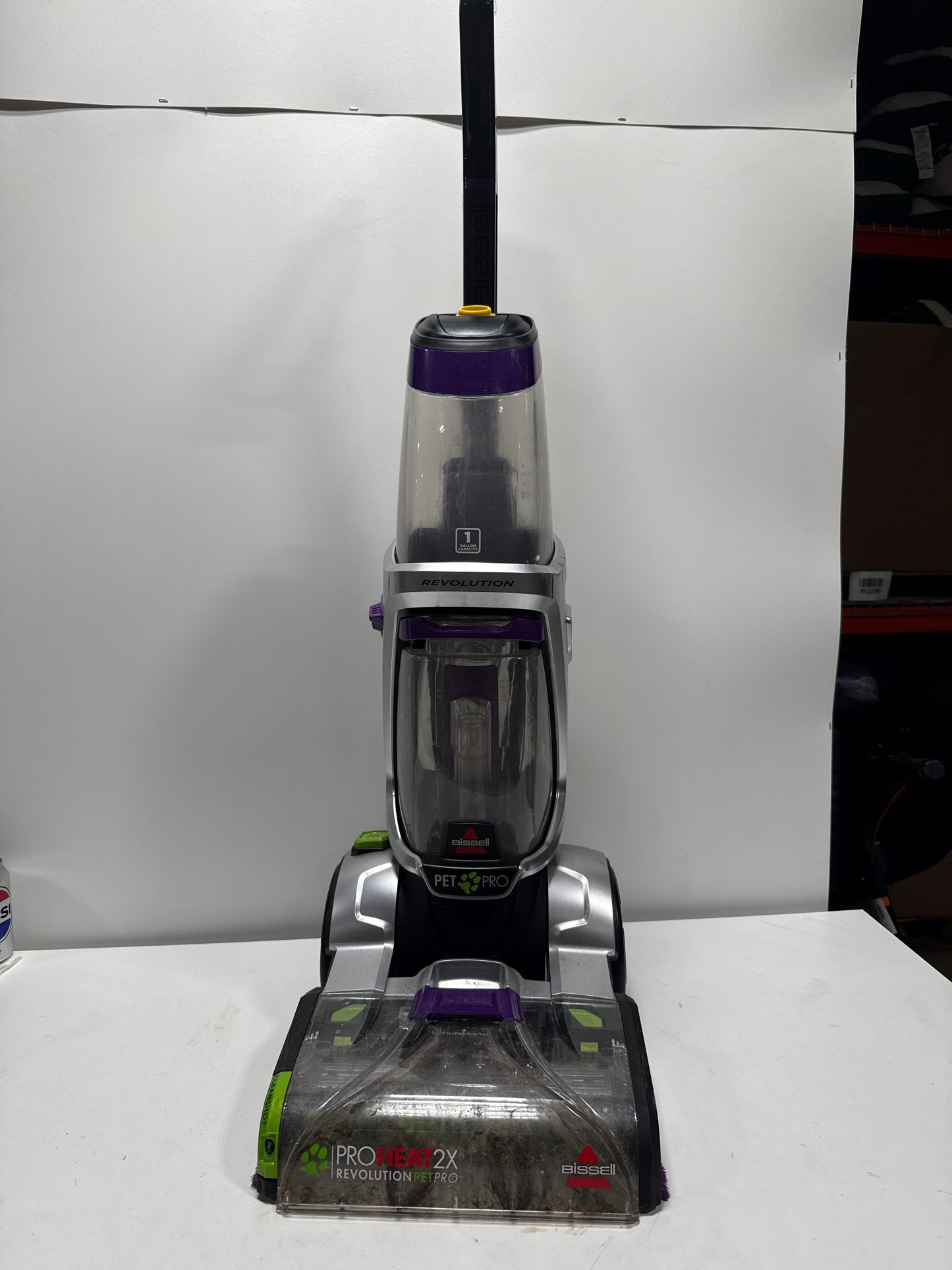 Used ProHeat 2X Revolution Pet Pro Plus Carpet Cleaner | Sparkle Silver/ Grapevine Purple Accents |