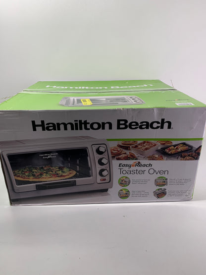 Hamilton Beach Easy Reach Toaster Oven - Silver