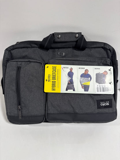 Solo New York Duane 16" Hybrid Laptop Bag - Gray
