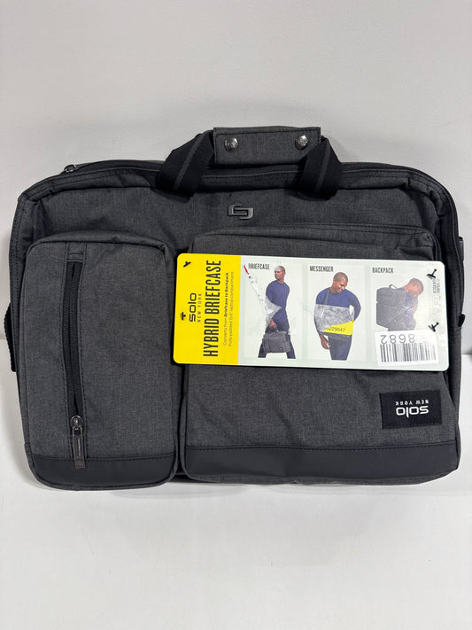 Solo New York Duane 16" Hybrid Laptop Bag - Gray