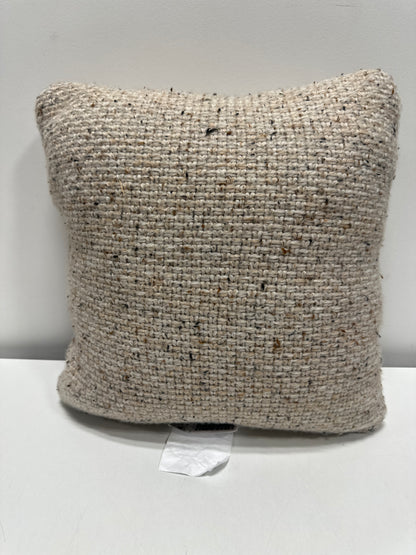 Square Marled Knit Pillow Neutral - Threshold - *Bedding