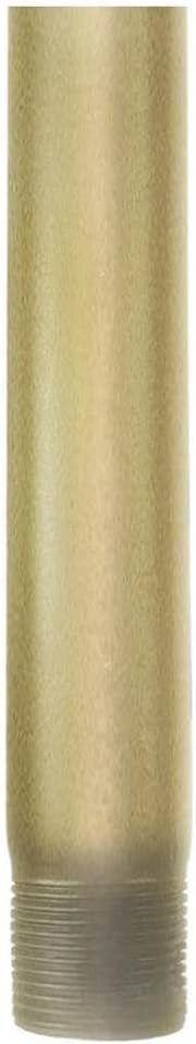MinkaAire MA DR512 12" Ceiling Fan Downrod for 9 Ft Ceilings Champagne Soft Brass Lighting Accessories and Parts Ceiling Fan Accessories Downrods