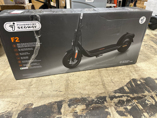 Segway - Ninebot F2 Electric Scooter w/25 mi Max Operating Range & 18 mph Max Speed - Black