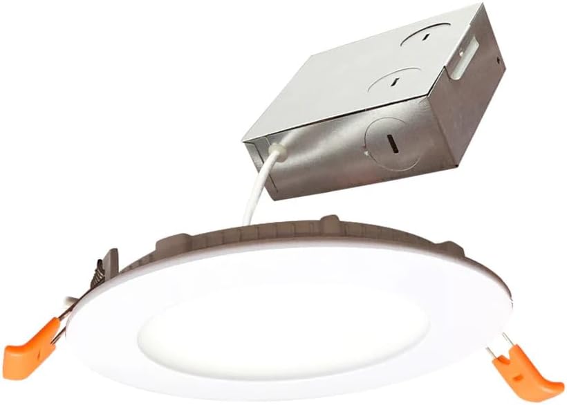 Bulbrite 773215 - LED12JBOXDL/4HL/827/WHRD/D LED Recessed Can Retrofit Kit with 4 Inch Recessed Housing