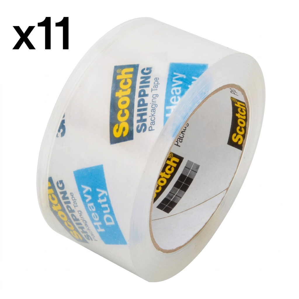 11 x Scotch Heavy Duty Shipping Tape