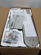 AirPro 52 in. Brushed Nickel 5-Blade AC Motor Transitional Ceiling Fan