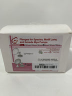 Nenesupply 24mm Flange and Duckbil Valves Compatible with Spectra S1 Spectra S2 Breastpump Replacement to Spectra Pump