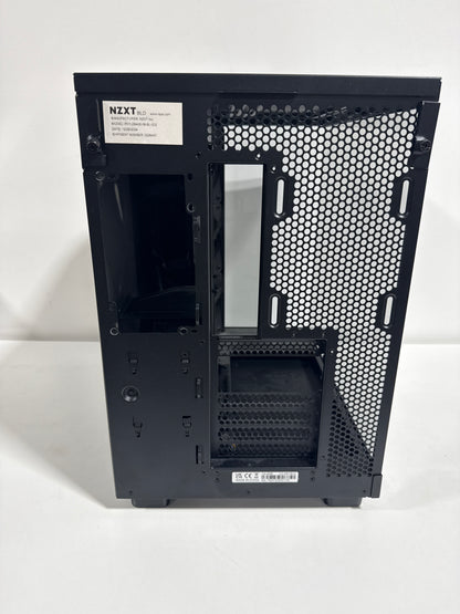 NZXT H6 FLOW Compact Dual-Chamber Mid-Tower Airflow Case, Black, CC-H61FB-01