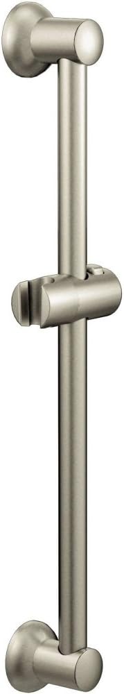 Moen A735BN Handshower 30-Inch Adjustable Slidebar Assembly, Brushed Nickel
