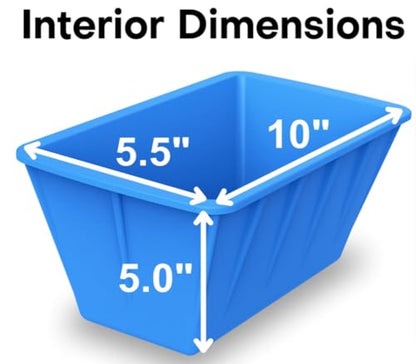 Extra Large Silicone Ice Block Mold Tray Reusable 8LB Ice Cube Molds for Home Ice Baths,Cold Plunge Accessories,Ice Bath Chiller