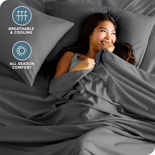 Bare Home RV Bunk Sheet Set - 1800 Ultra-Soft Microfiber RV Bunk Bed Sheets - Double Brushed - Deep Pockets - Easy Fit - 3 Piece Set