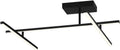 Access Lighting 63078LEDD-MBL/ACR Duo Semi-Flush Mount, Track Light, Matte Black