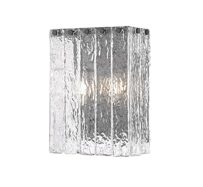 Z-Lite 1943-2S Glacier 12" Tall Bathroom Sconce Matte Black Indoor Lighting Bathroom Fixtures Bathroom Sconce
