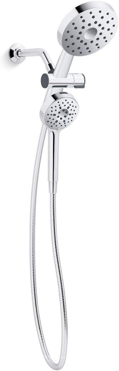 Kohler REC31657-G-CP Prone™ 3-in-1 combo shower kit, 1.75 gpm, Polished Chrome