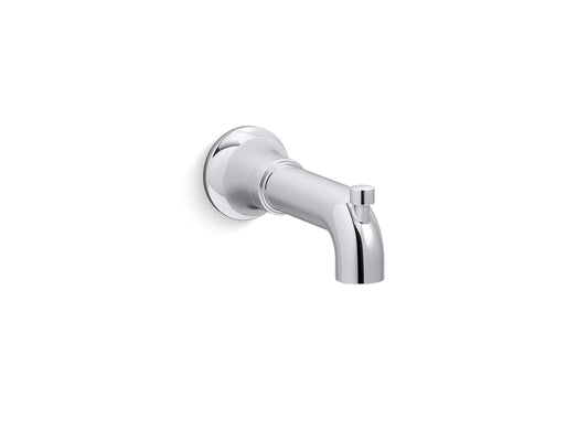 Kohler 27422-CP Tone™ Wall-Mount Bath spout with Diverter, Polished Chrome