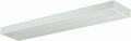 Nora Lighting NUD-8818/30WH 18" LEDUR LED 11W 120V 3000K Edge-Lit Undercabinet, White Finish