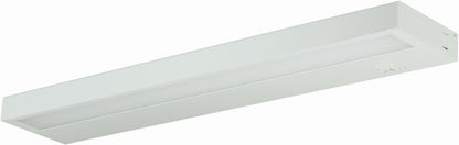 Nora Lighting NUD-8818/30WH 18" LEDUR LED 11W 120V 3000K Edge-Lit Undercabinet, White Finish