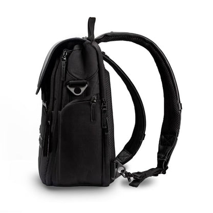 PAPERCLIP Diaper Bag Backpack with Patented Changing Station - Unisex Baby Bag for Travel - Large Eco-Friendly Diaper Bags for Mom and Dad (Forest Black)