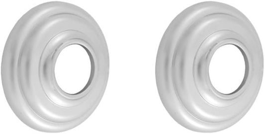 Jaclo 6203-PN Pair Shower Bar Flanges, Polished Nickel