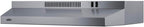 Summit H30RADA 30 Inch Wide Under Cabinet Range Hood with Rocker Light Switch Included