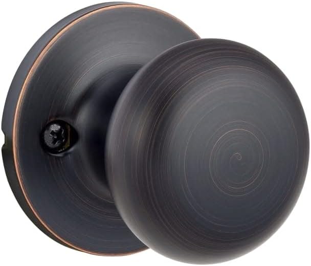 Sure-Loc AN507 Aspen Sectional Single Cylinder Keyed Entry Exterior Pack Handleset Vintage Bronze Door