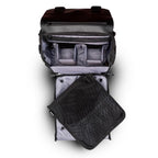 PAPERCLIP Diaper Bag Backpack with Patented Changing Station - Unisex Baby Bag for Travel - Large Eco-Friendly Diaper Bags for Mom and Dad (Forest Black)