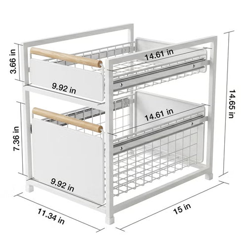 Mesa 2-tier Organizer with Drawers