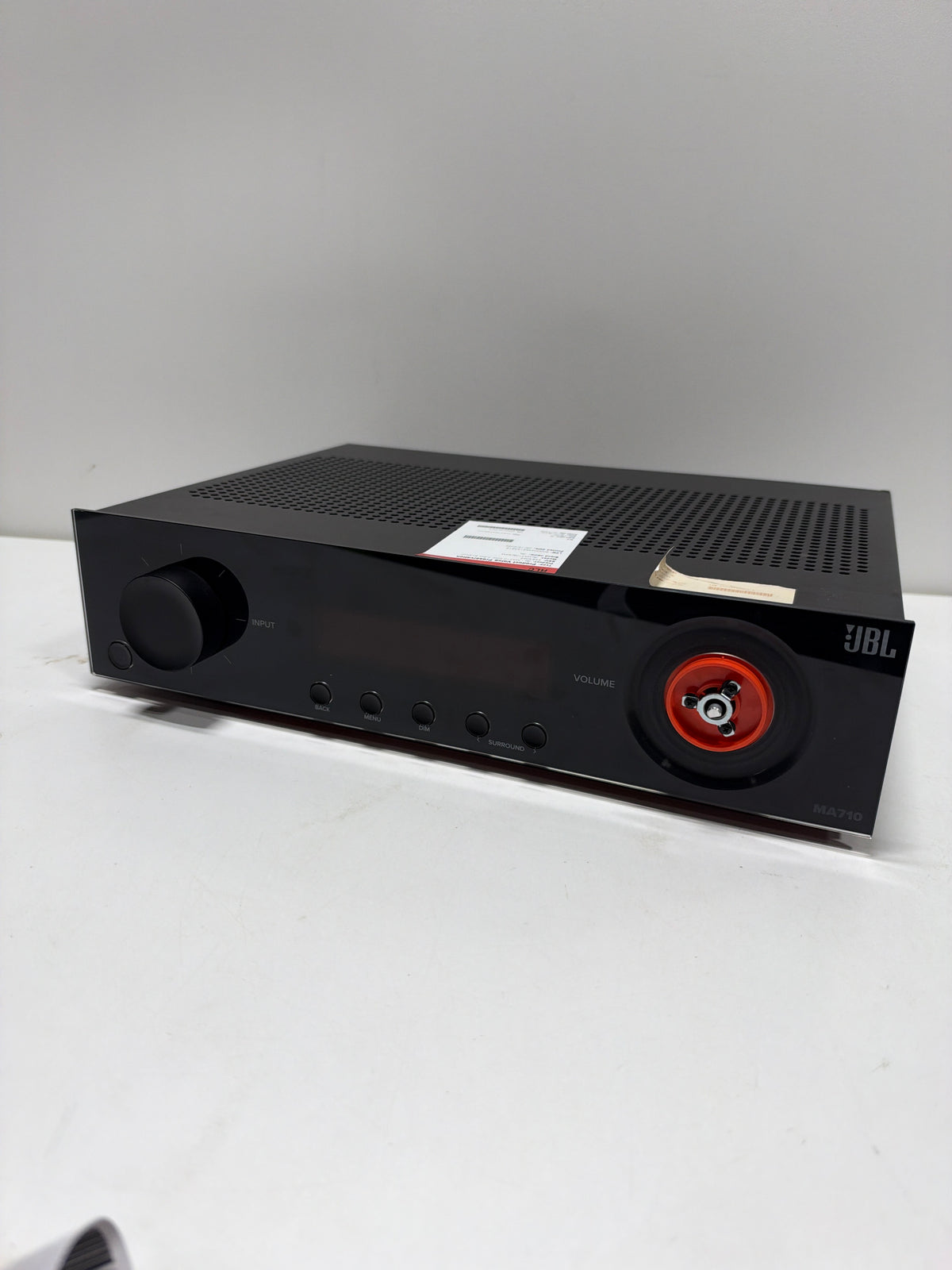 Missing Knob JBL MA Series JBLMA710BLKAM 7.2 Channel Network 8K Ultra HD AV Receiver - Black