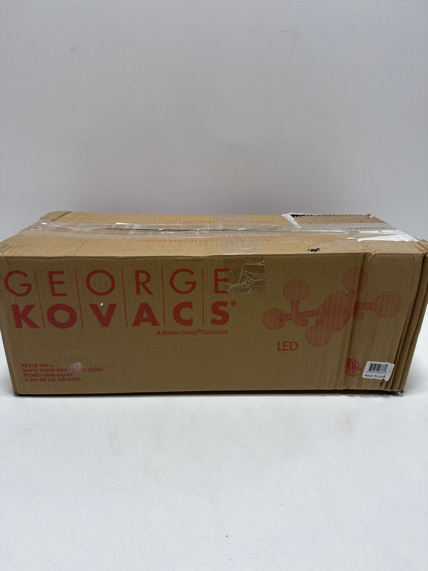 George Kovacs Lighting P5510-706-L Tubular - 20W 2 LED Bath Vanity-9.25 Inches Tall and 22.625 Inches Wide - *Lighting