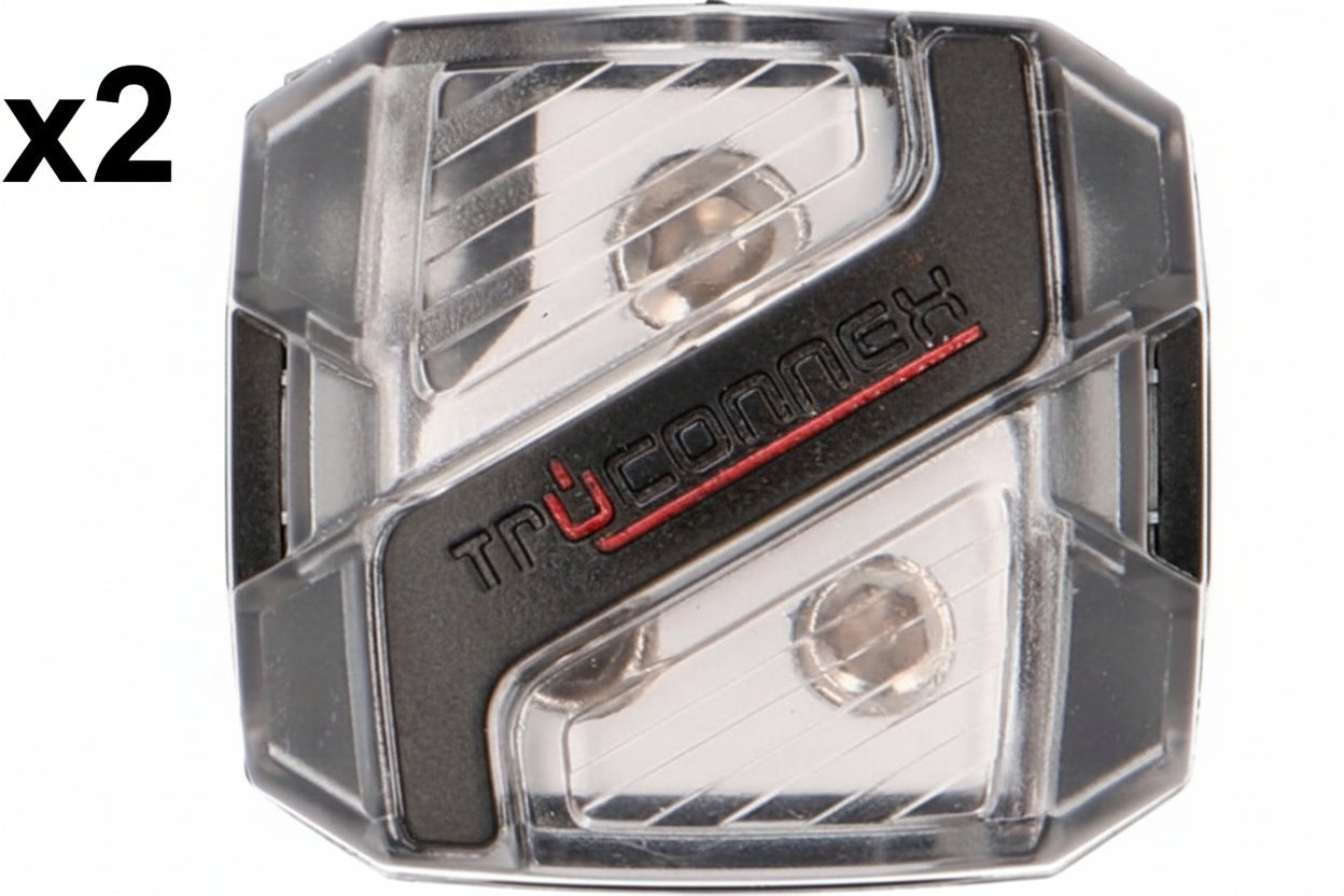 2 x Metra - Power/Ground Distribution Block - Black