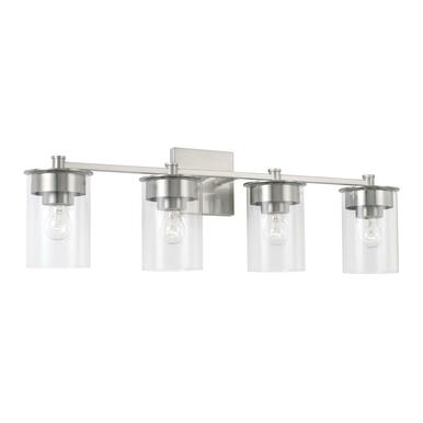 Homeplace by Capital Lighting Fixture Company Mason 29 Inch 4 Light Bath Vanity Light Mason - 146841BN-532
