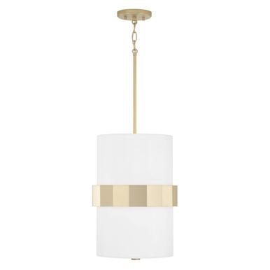 Capital Lighting 346221 Sutton 2 Light 12’’ Wide Pendant Soft Gold Indoor Lighting Pendants - *Lighting & Electrical
