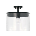 Capital Lighting Fixture Company Mason 13 Inch 1 Light Semi Flush Mount Mason - 246812MB - Transitional - *Lighting &