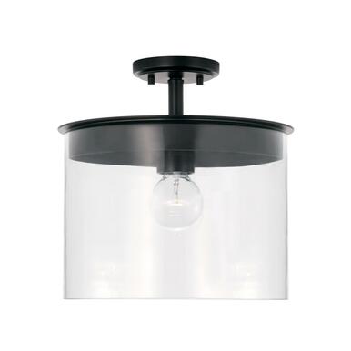 Capital Lighting Fixture Company Mason 13 Inch 1 Light Semi Flush Mount Mason - 246812MB - Transitional - *Lighting &