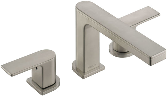 Xander 2-Handle Deck-Mount Roman Tub Trim Kit in Brushed Nickel