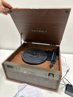 Used Victrola - Century Essential 5-in-1 Music Center - Walnut - *TV & Home Theater