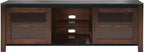 Insignia - TV Stand for Most Flat-Panel TVs up to 70’’ - Black/Brown - *TV & Home Theater