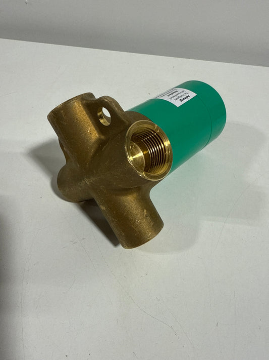 Hansgrohe Rough, Quattro Green 3-Way Diverter (no shared function), ¾"