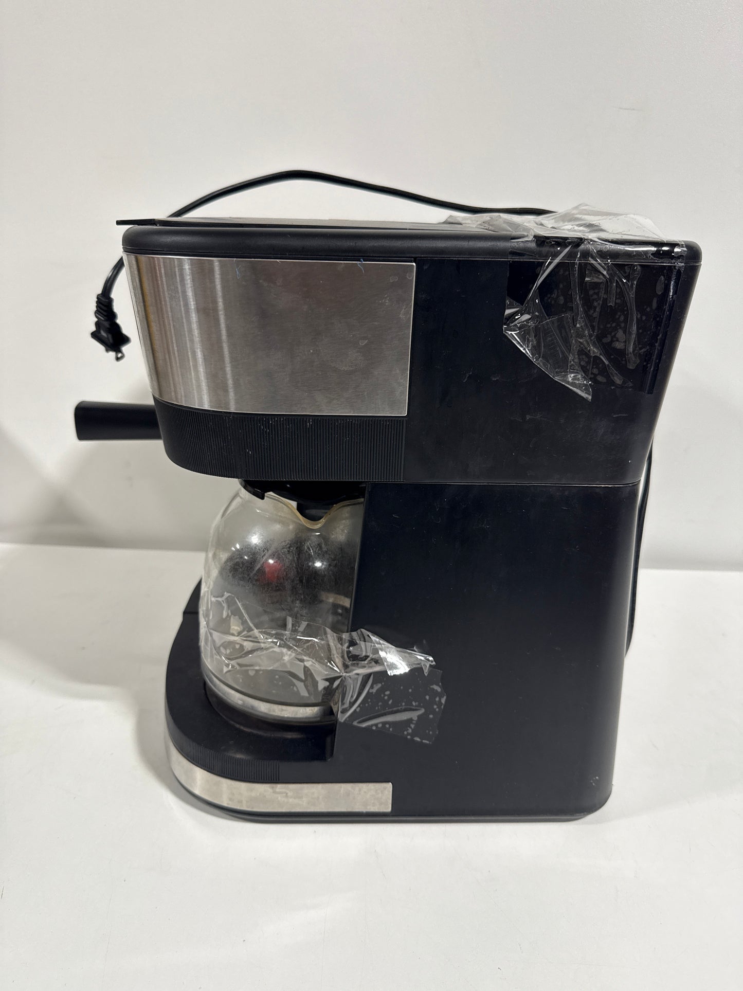 Used Bella PRO - Combo 19-Bar Espresso and 10-Cup Drip Coffee Maker - Stainless Steel