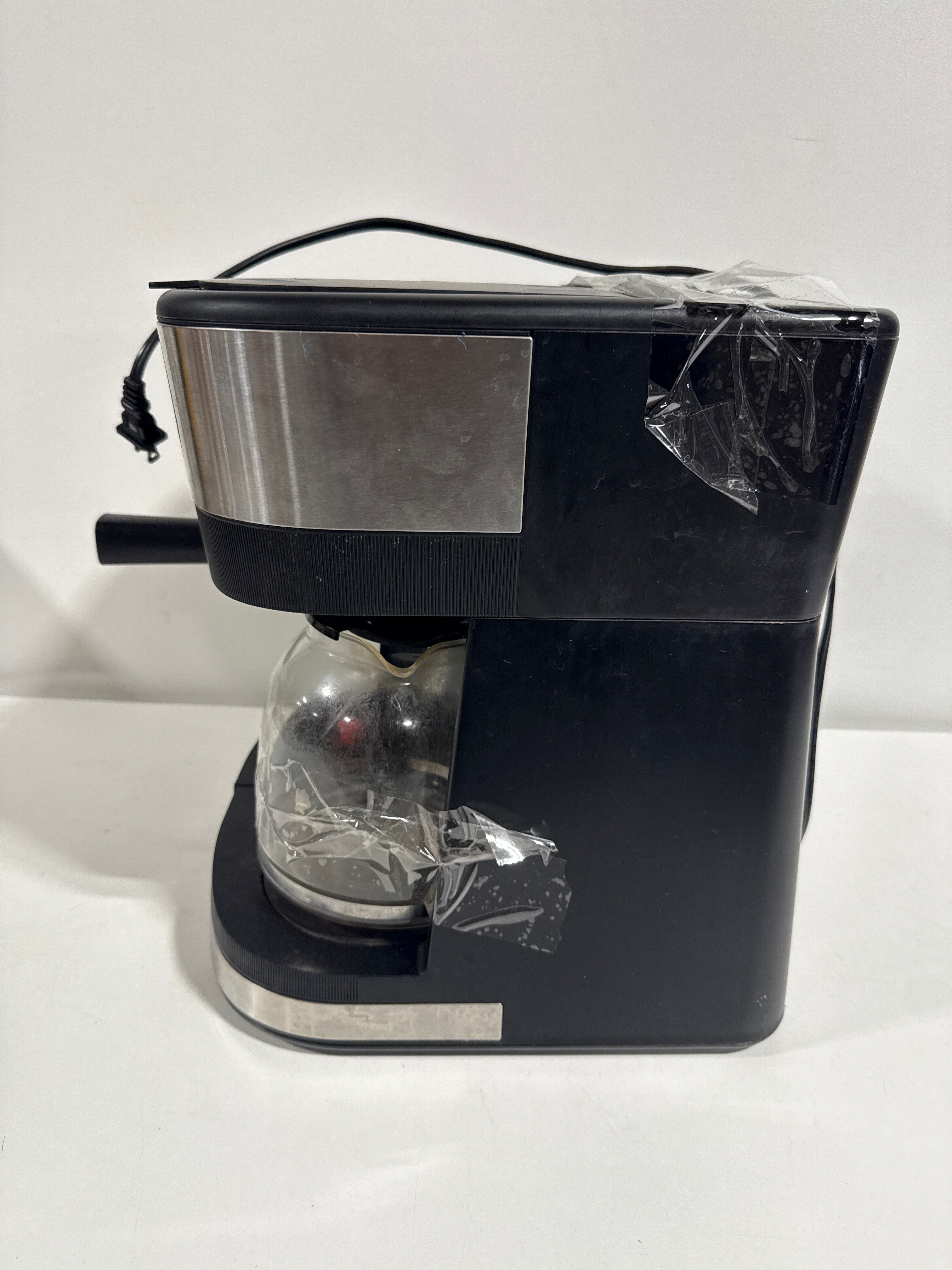 Used Bella PRO - Combo 19-Bar Espresso and 10-Cup Drip Coffee Maker - Stainless Steel - *Kitchen Appliances