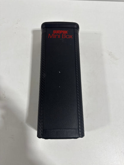 Used Sunpak - Mini Box Self-Storing Collapsible Bi-Color Vlogging Kit - Black