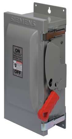Siemens Safety Switch Fusible 60 a Steel Hf322n - *Lighting & Electrical