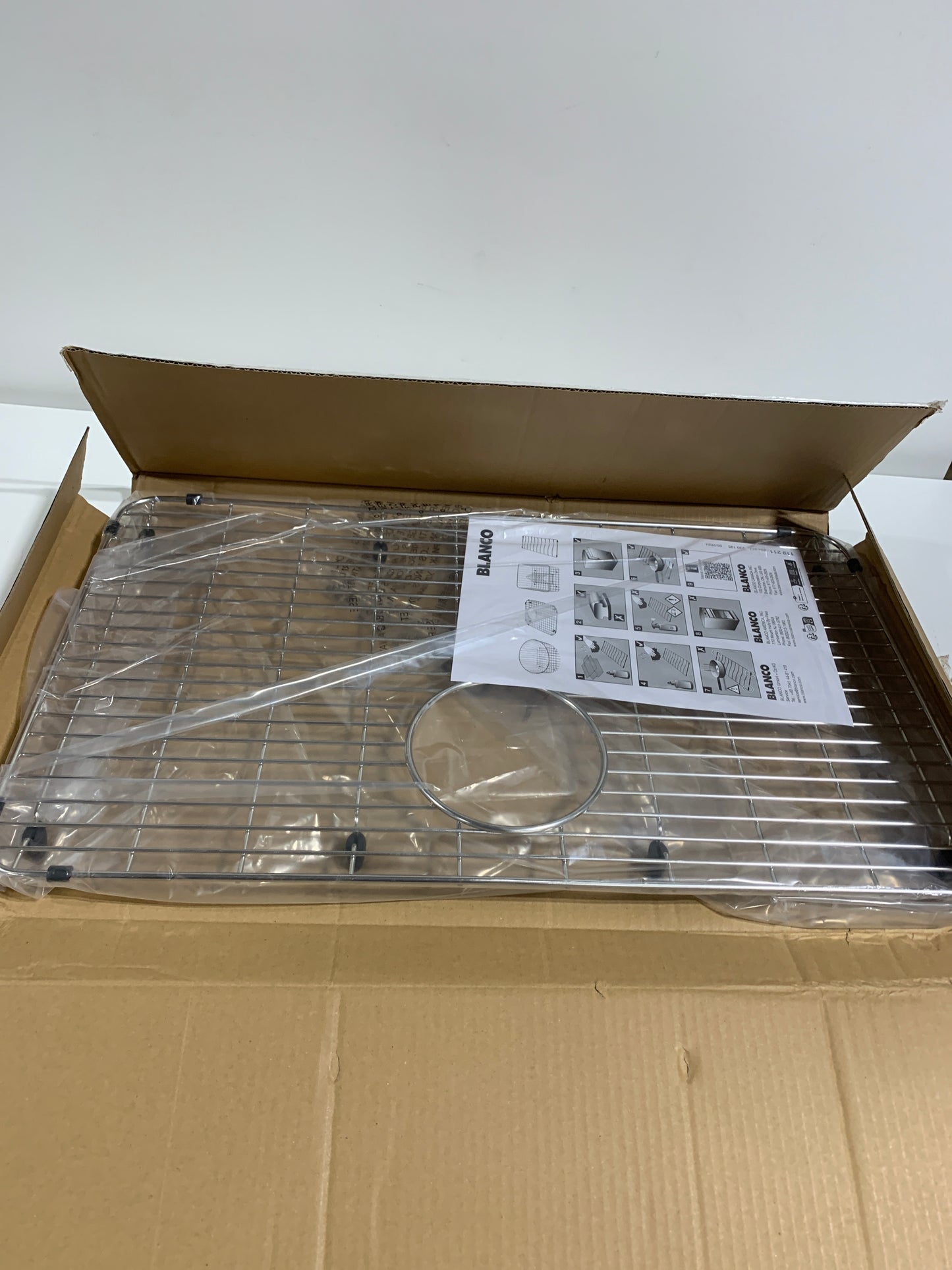 Blanco 237141 Stainless Steel Basin Rack for Formera 28" Sink Stainless Stee