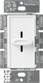 Lutron Skylark 1.5 Amps Slide Fan Control White 1 Pack - *Lighting & Electrical