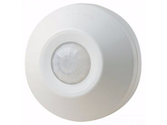 White Ceiling Mount Occupancy Motion Sensor, 1000-Watt/120-Volt Switching Relay, 360 Degree Field Of Vision,