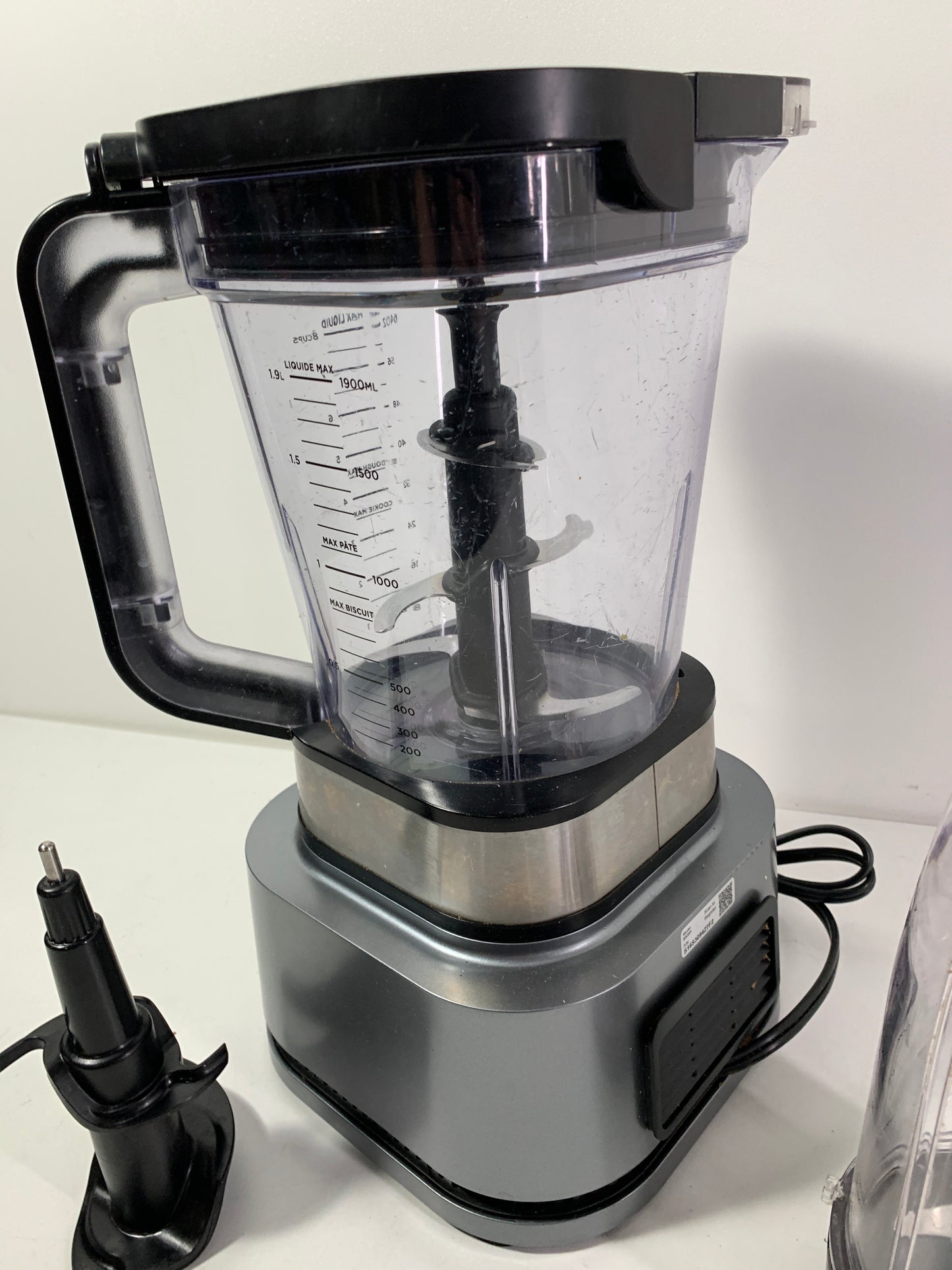 Used  Ninja Foodi Power Blender & Processor System with Smoothie Bowl Maker and Nutrient Extractor 1400 Watts