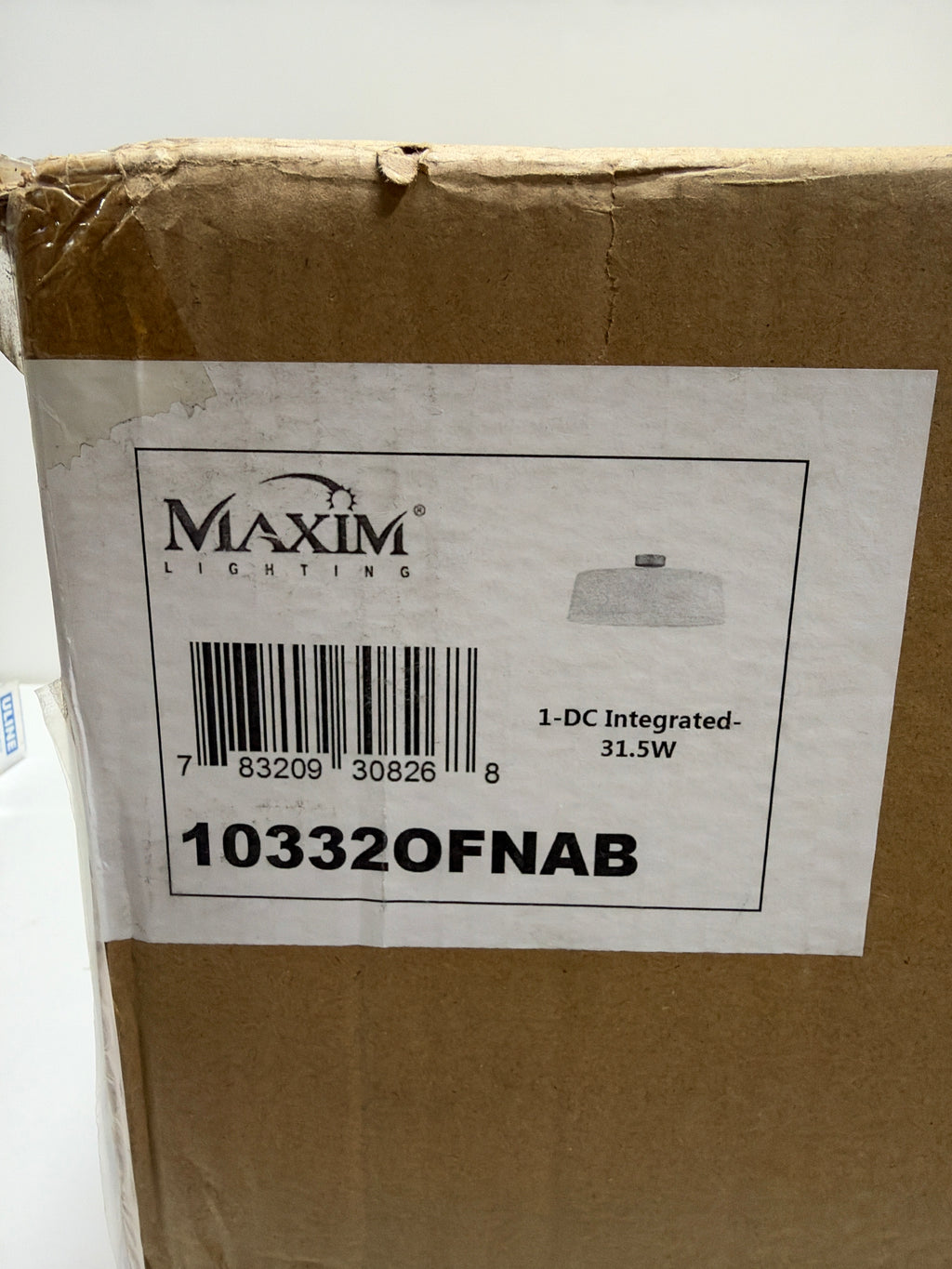 Maxim Lighting Paramount Flush Mount Paramount - 10332OFNAB - Transitional